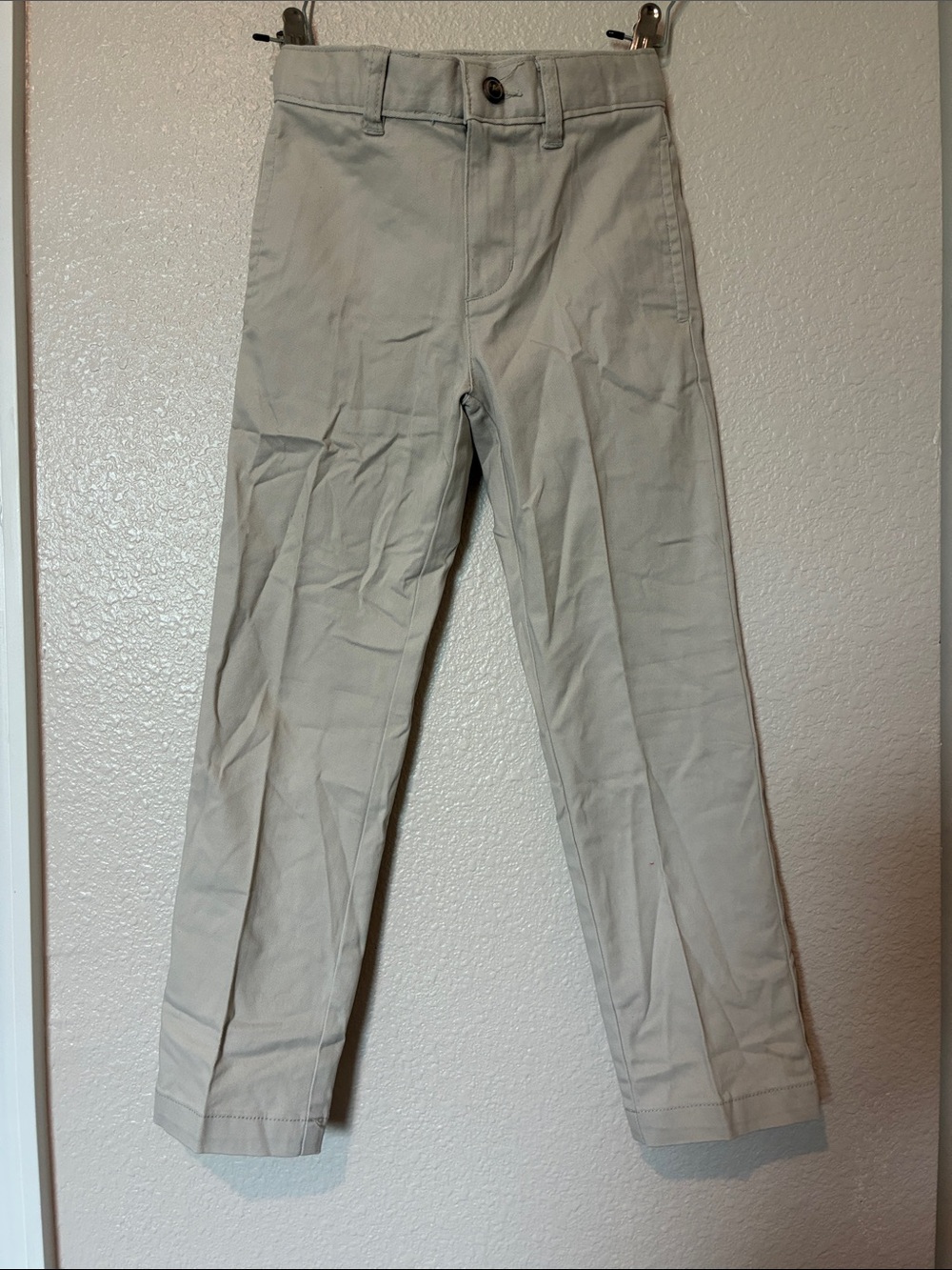 wonder nation Light Khaki Straight-Leg Chinos